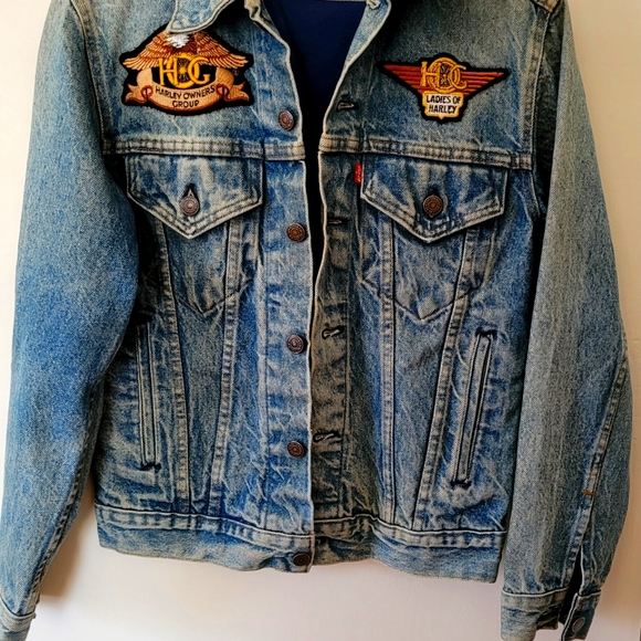 Women's Levis Jean Jacket - Picture 1 of 6